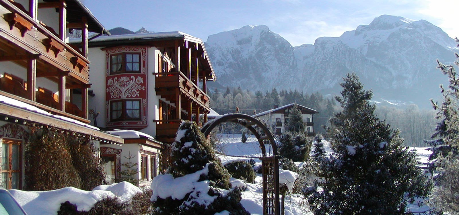 Hotel Georgenhof im Winter
